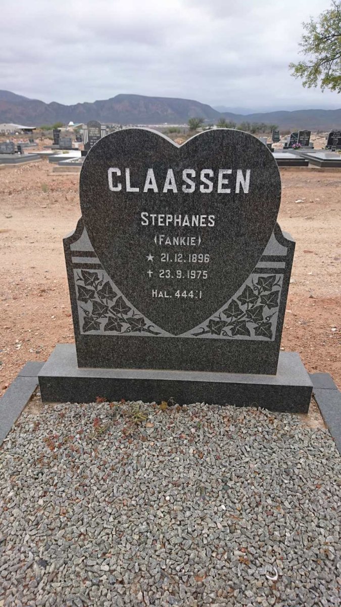 CLAASSEN Stephanes 1896-1975