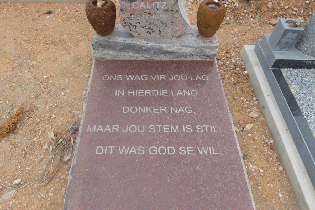 CALITZ Marisca 1978-2000