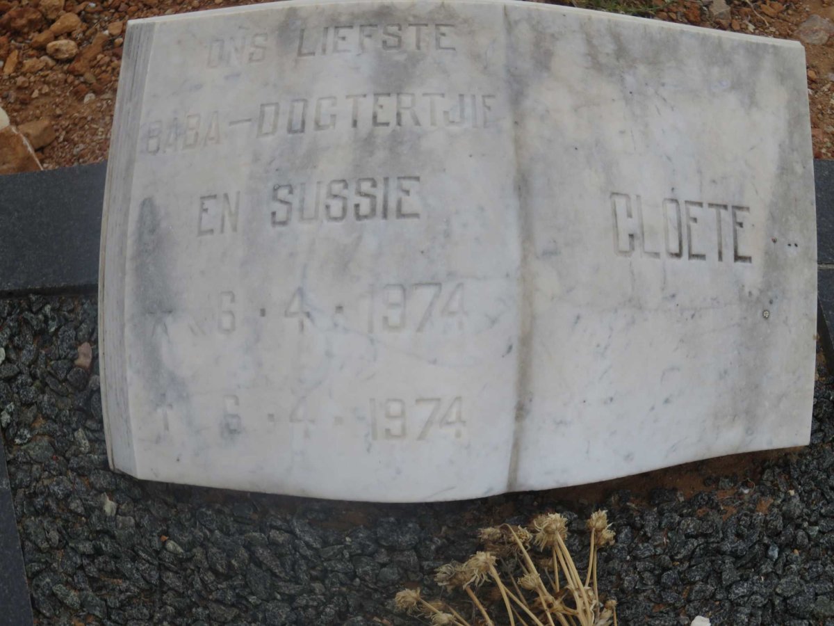 CLOETE 1974-1974