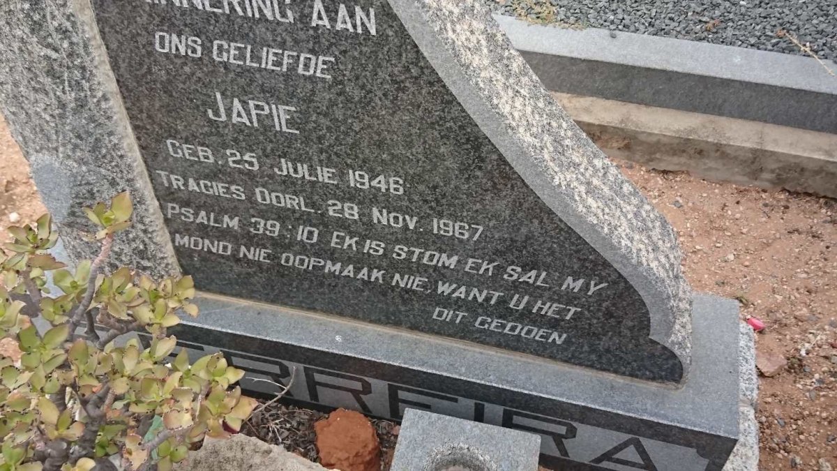 FERREIRA Japie 1946-1967