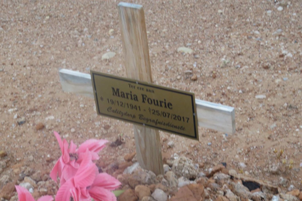 FOURIE Maria 1941-2017