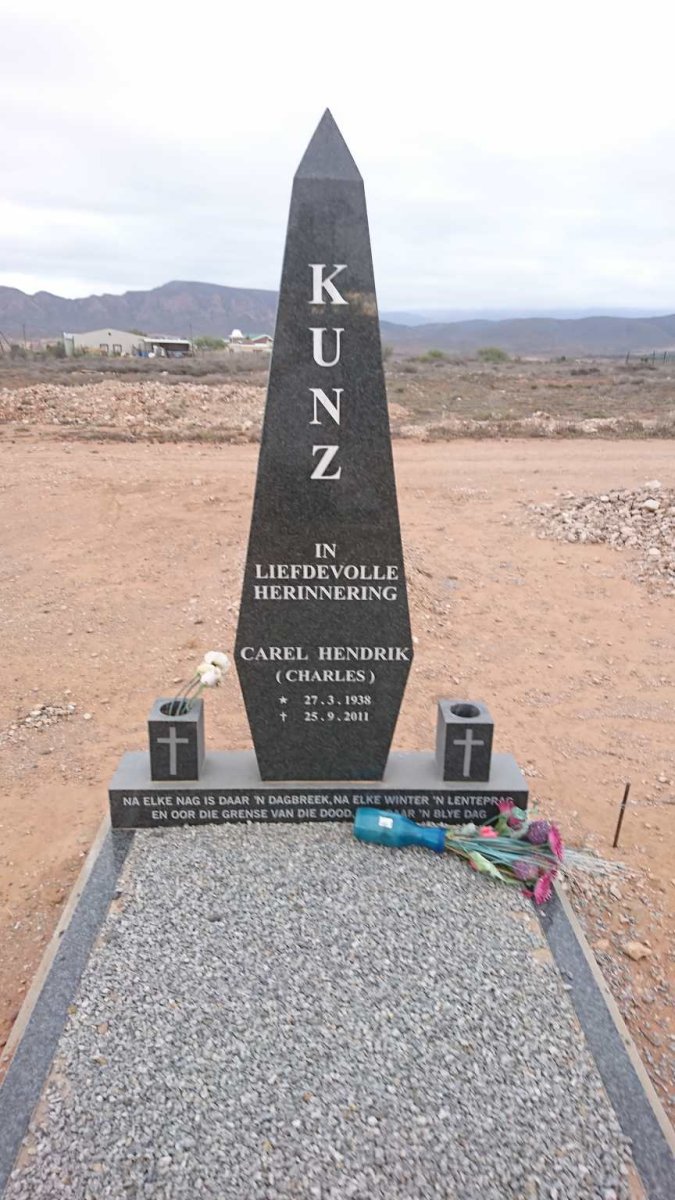 KUNZ Carel Hendrik 1938-2011