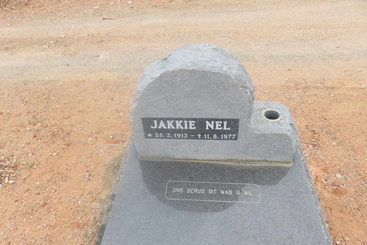 NEL Jakkie 1913-1977