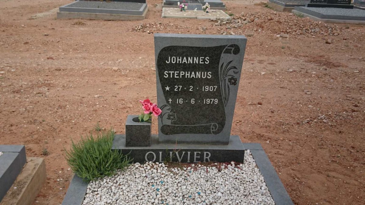 OLIVIER Johannes Stephanus 1907-1979