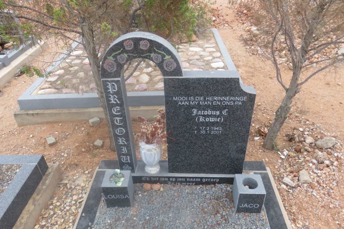 PRETORIUS Jacobus C. 1943-2001