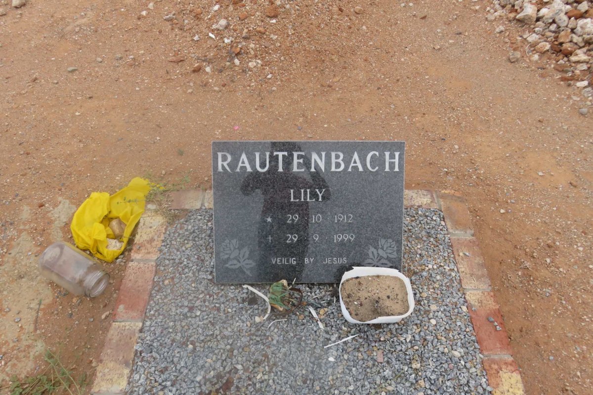 RAUTENBACH Lily 1912-1999