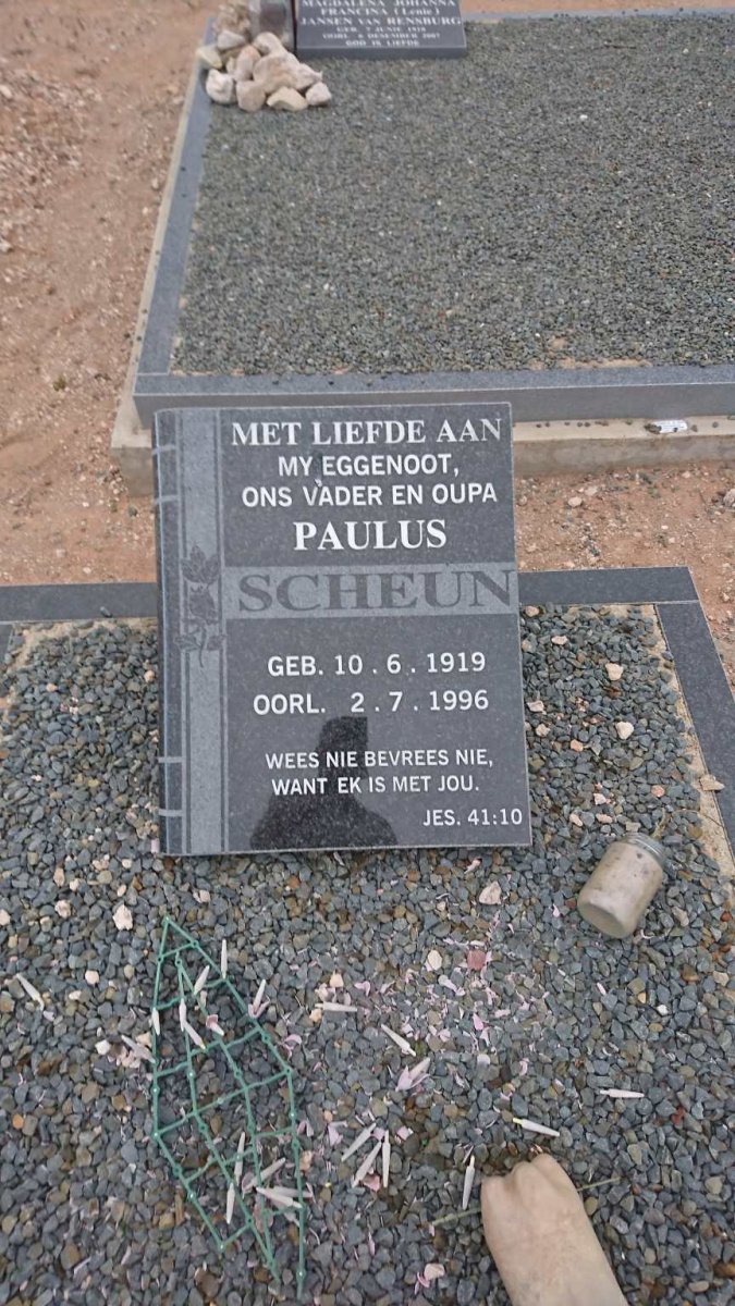 SCHEUN Paulus 1919-1996