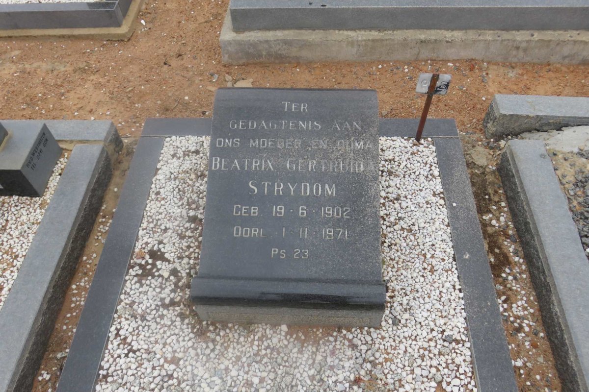 STRYDOM Beatrix Gertruida 1902-1971