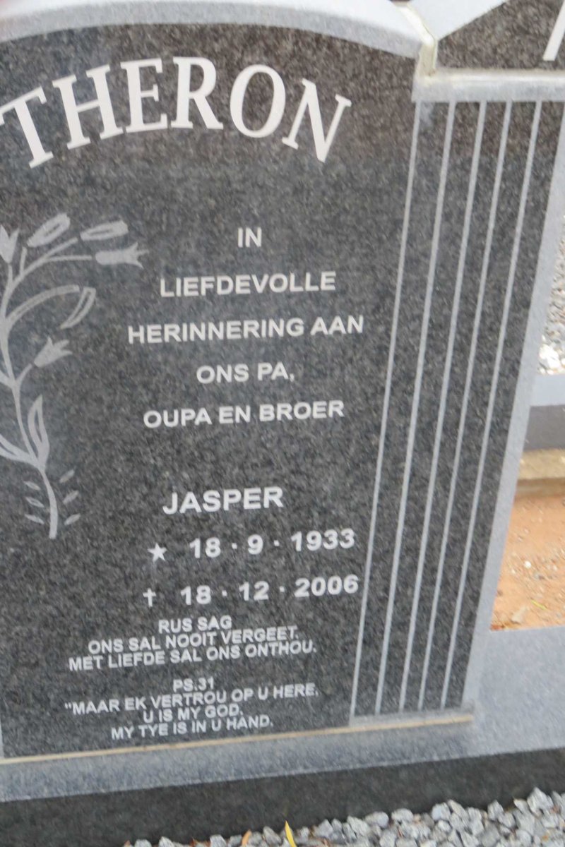 THERON Jasper 1933-2006
