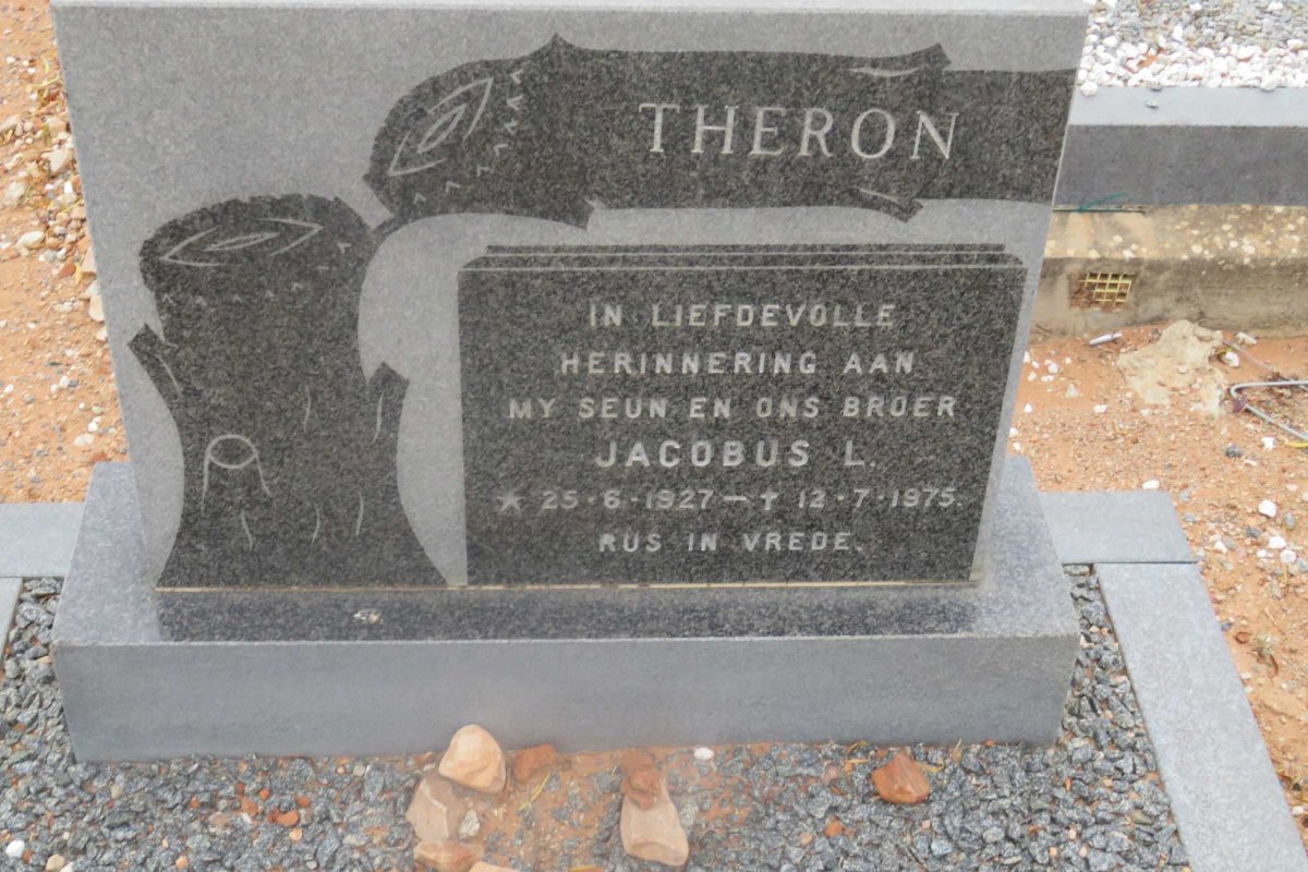 THERON Jacobus L. 1927-1975