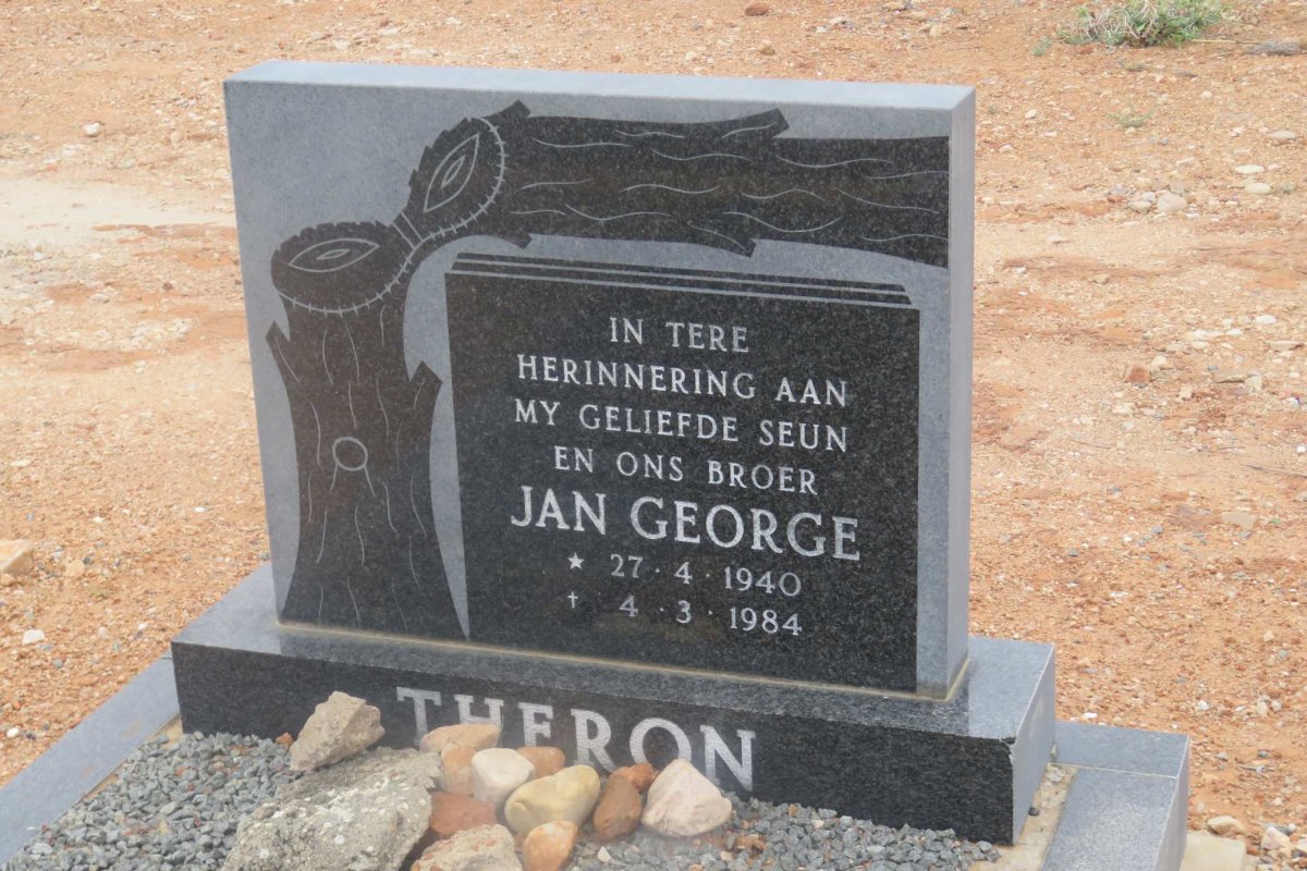 THERON Jan George 1940-1984