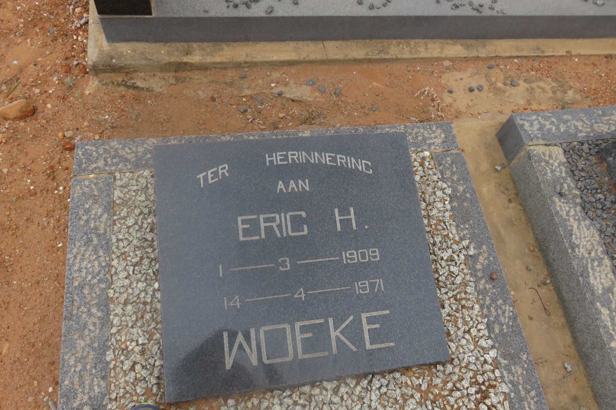 WOEKE Eric H. 1909-1971