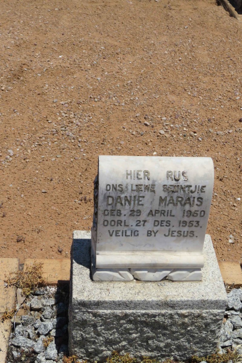 MARAIS Danie 1950-1953