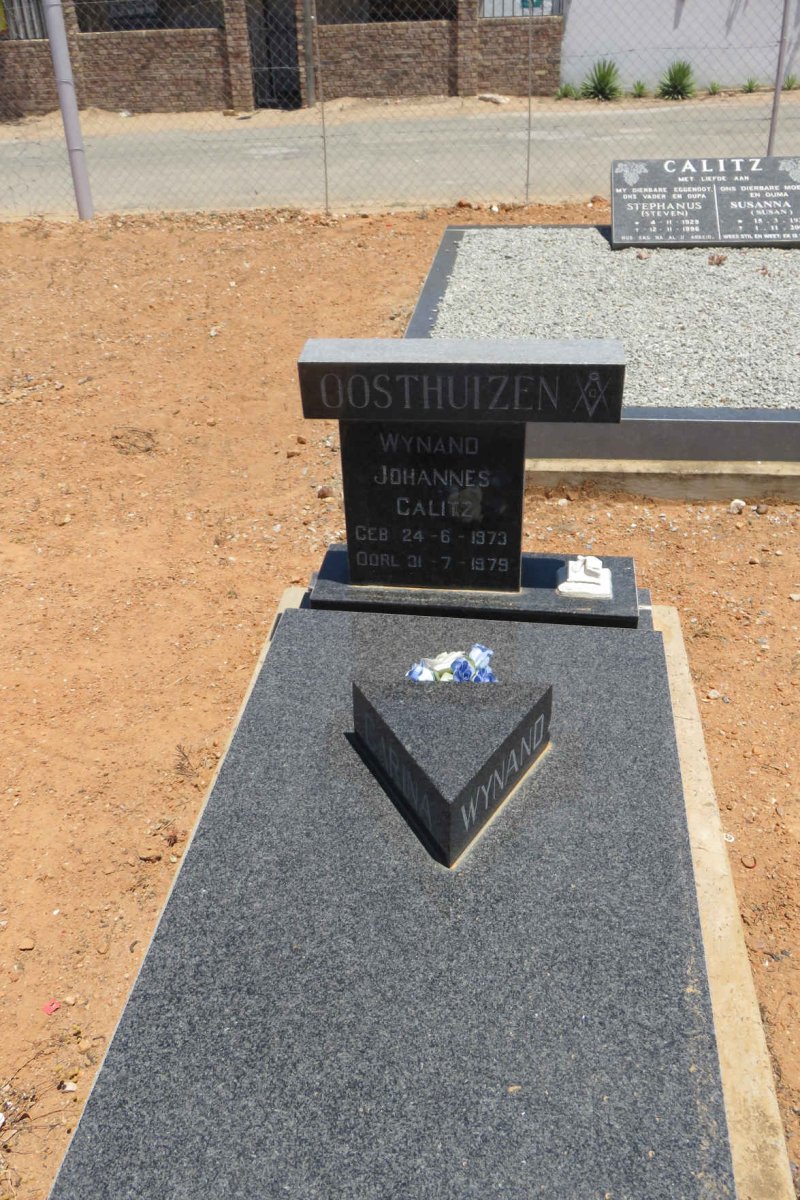 OOSTHUIZEN Wynand Johannes Calitz 1973-1979