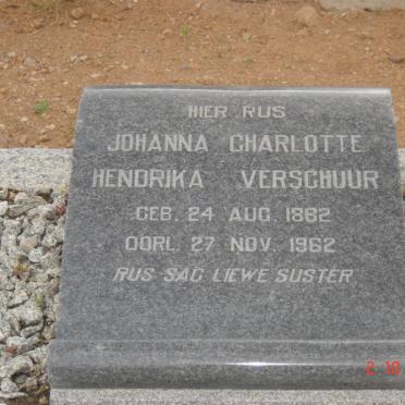VERSCHUUR Johanna Charlotte Hendrika