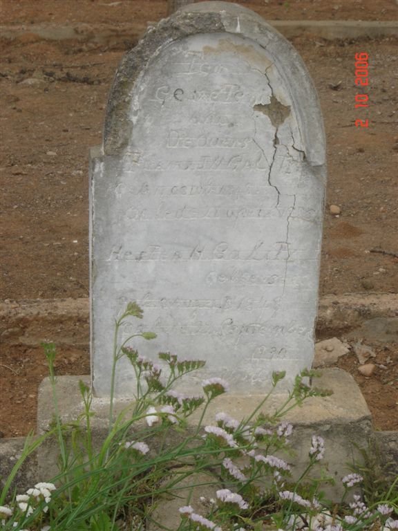 CALITZ Hester H. 1848-1930