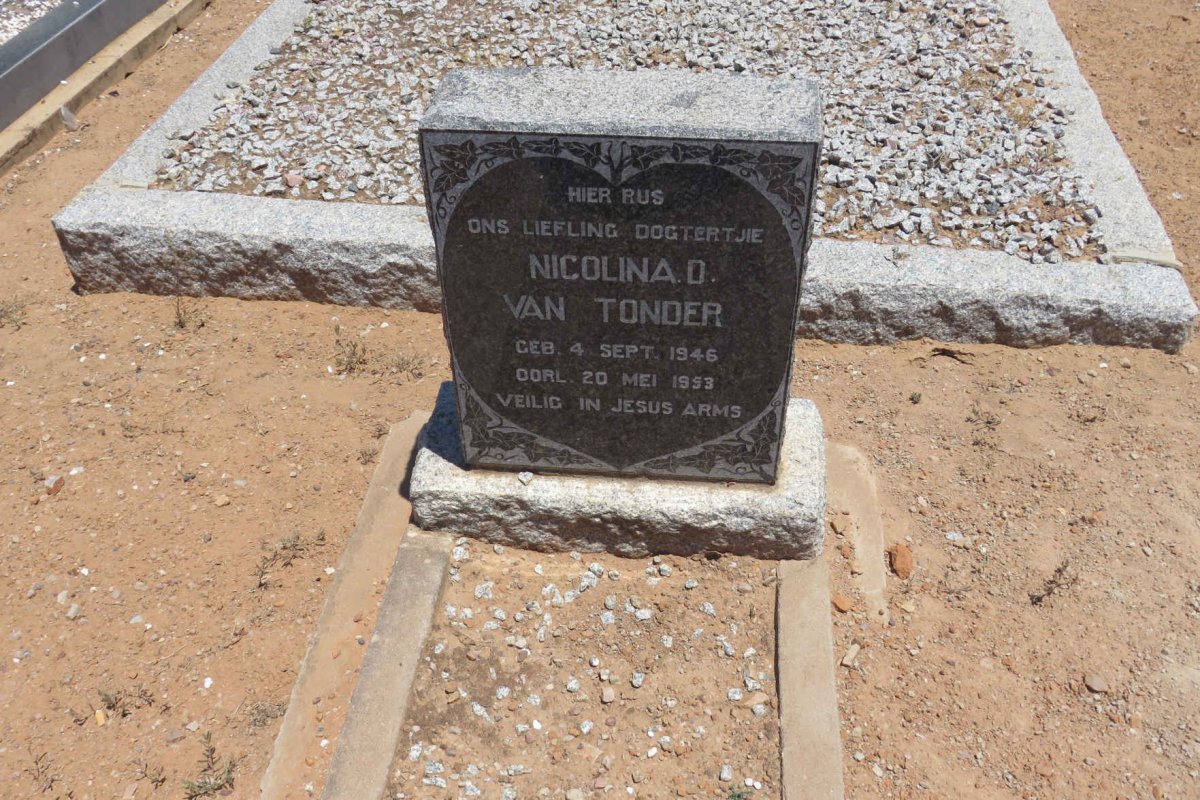 TONDER Nicolina D., van 1946-1953