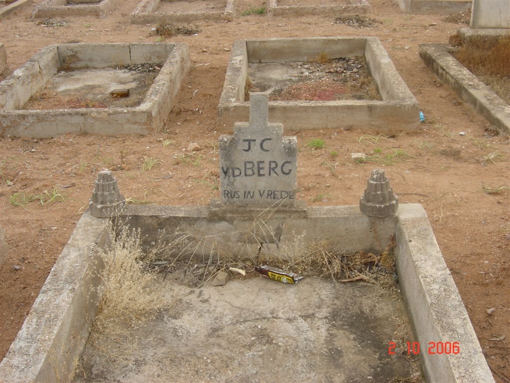 BERG J. C., v.d.