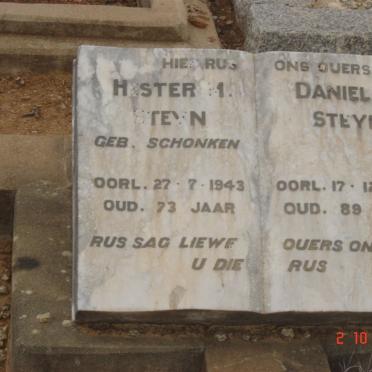 STEYN Daniel W. -1948 &amp; Hester M. SCHONKEN -1943