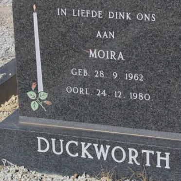 DUCKWORTH Moira 1962-1980