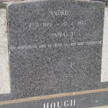 HOUGH Andre 1920-1963