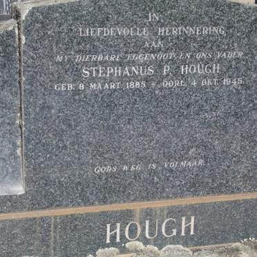 HOUGH Stephanus P. 1885-1945
