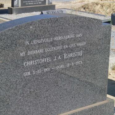 KOTZE Christoffel J.A. 1919-1973