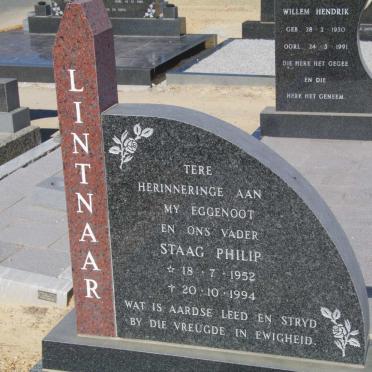LINTNAAR Staag Philip 1952-1994