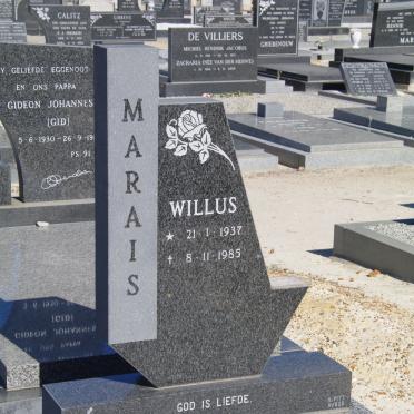 MARAIS Willus 1937-1985
