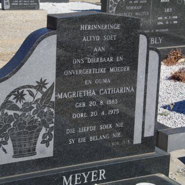 MEYER Magrietha Catharina 1883-1975