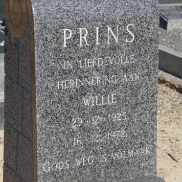 PRINS Willie 1925-1972