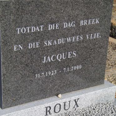 ROUX Jacques 1923-2000