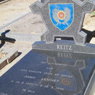 REITZ John Lennet 1970-1996