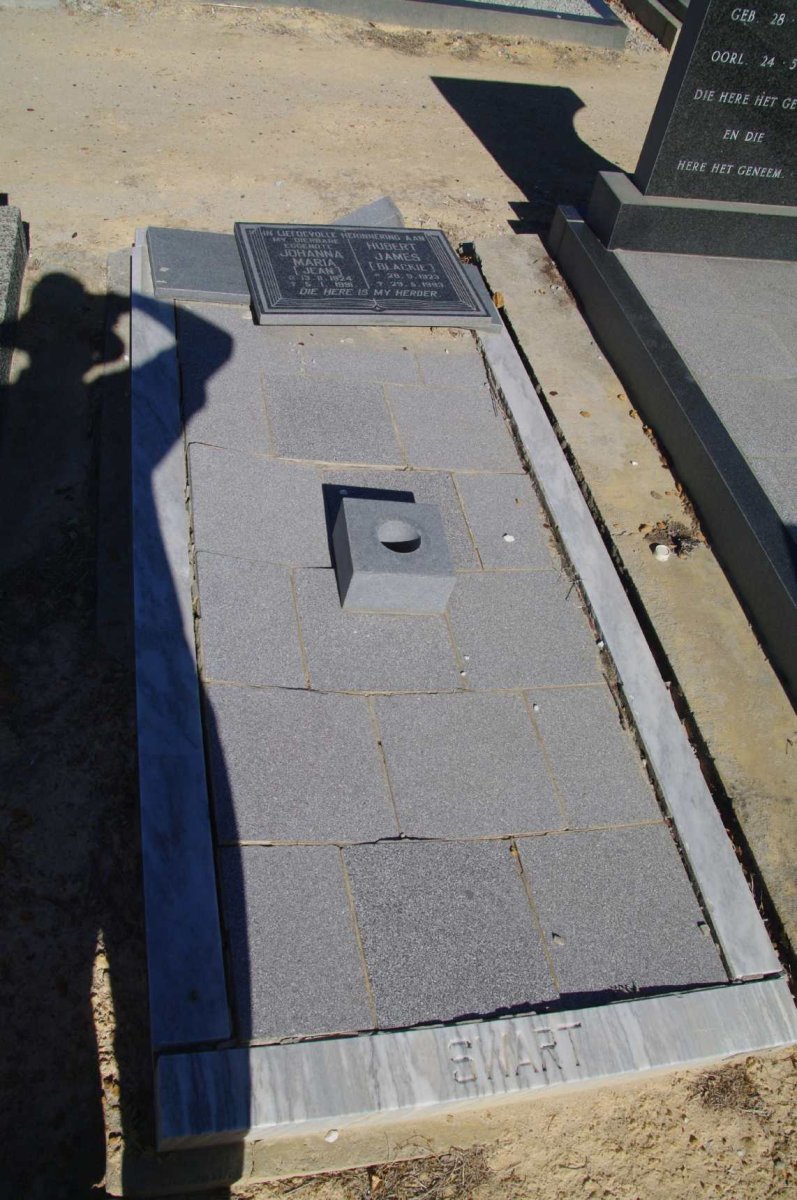 SWART Hubert James 1923-1993 &amp; Johanna Maria 1924-1991