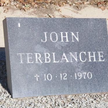 TERBLANCHE John -1970