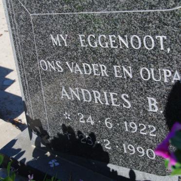 VISSER Andries B. 1922-1990
