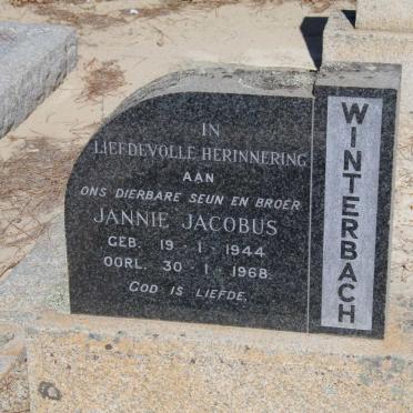 WINTERBACH Jannie Jacobus 1944-1968