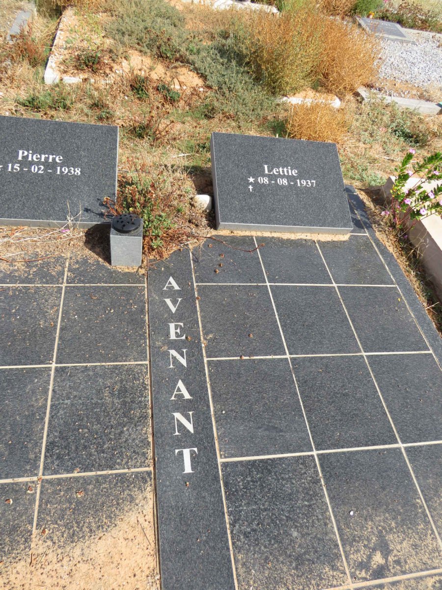 AVENANT Pierre 1938- & Lettie 1937-
