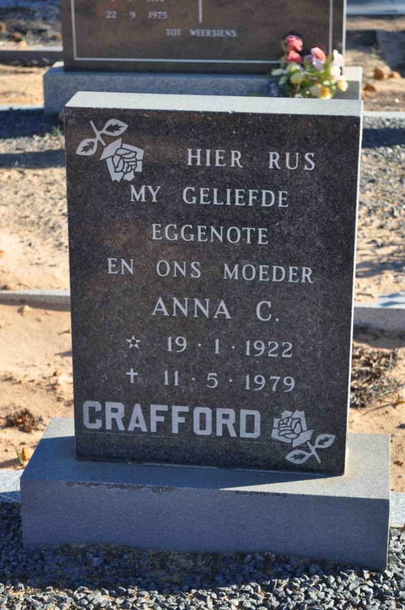 CRAFFORD Anna C. 1922-1979