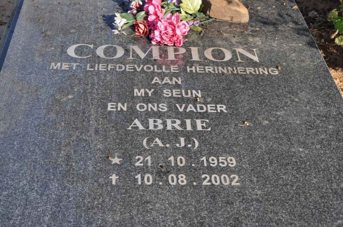 COMPION A. J.  1959-2002