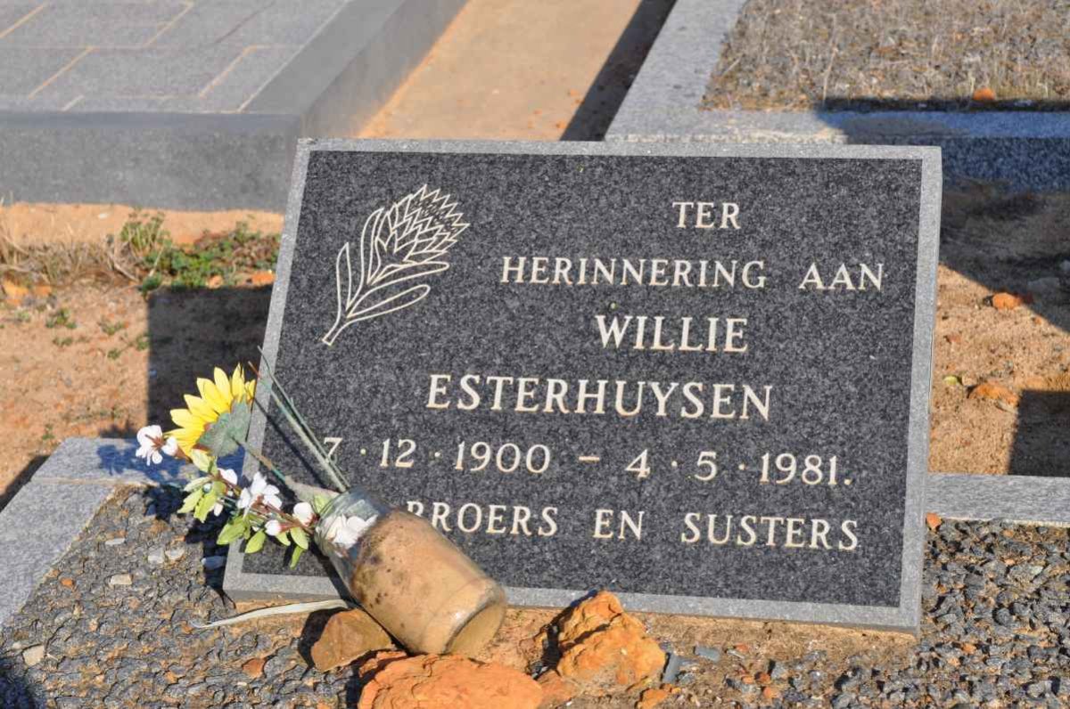 ESTERHUYSEN Willie 1900-1981