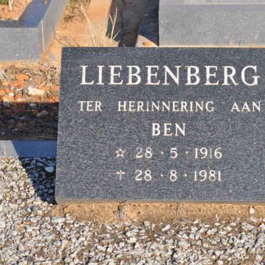 LIEBENBERG Ben 1916-1981
