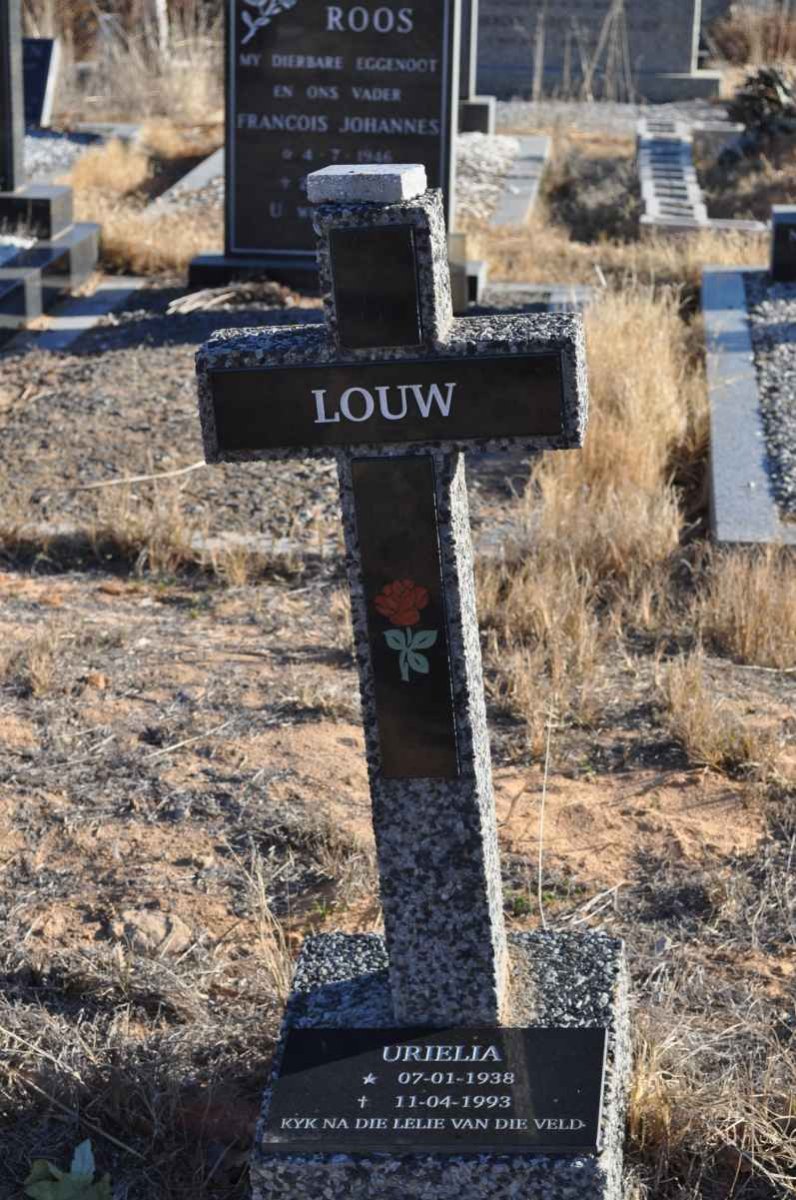 LOUW Urielia 1938-1993
