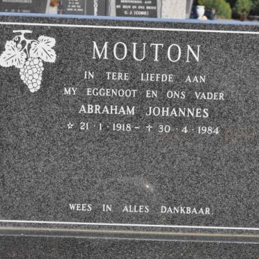 MOUTON Abraham Johannes 1918-1984