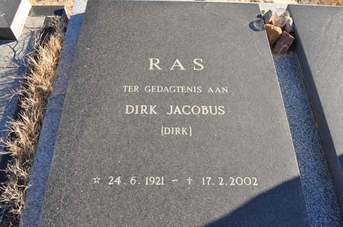 RAS Dirk Jacobus 1921-2002