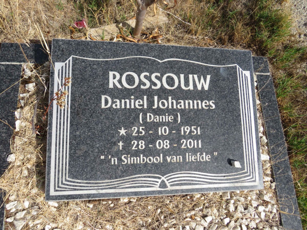 ROSSOUW Daniel Johannes 1951-2011