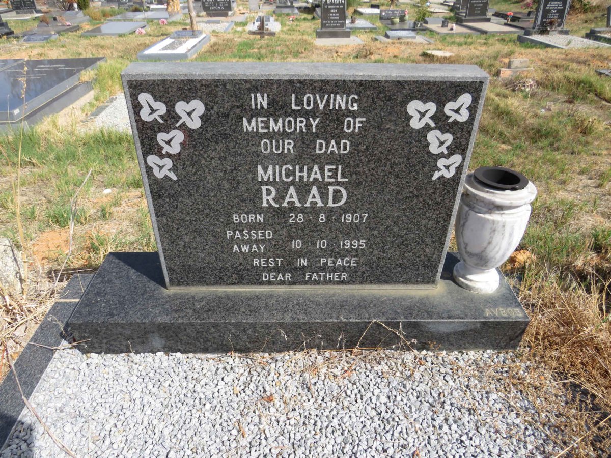 RAAD Michael 1907-1995
