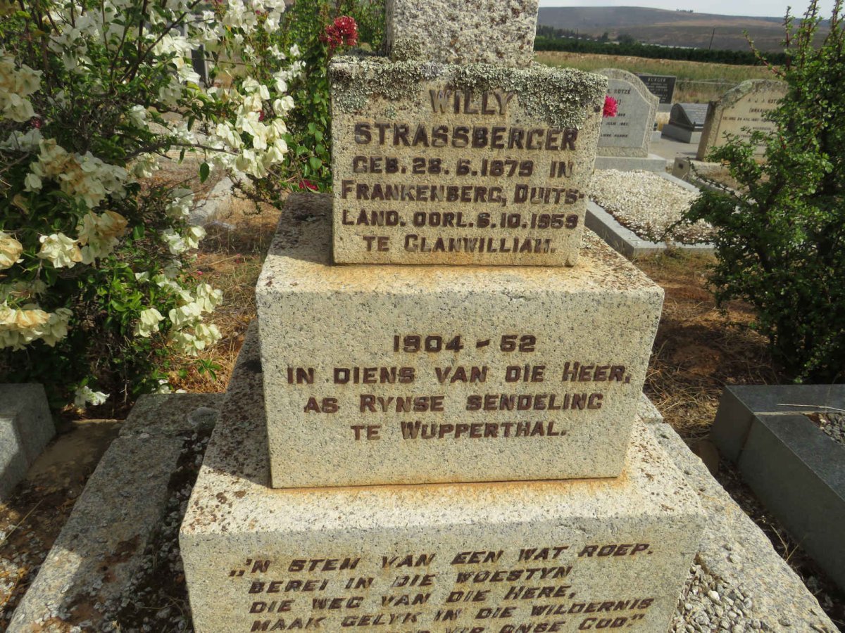 STRASSBERGER Willy 1879-1959