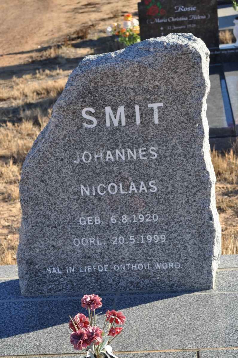 SMIT Johannes Nicolaas 1920-1999