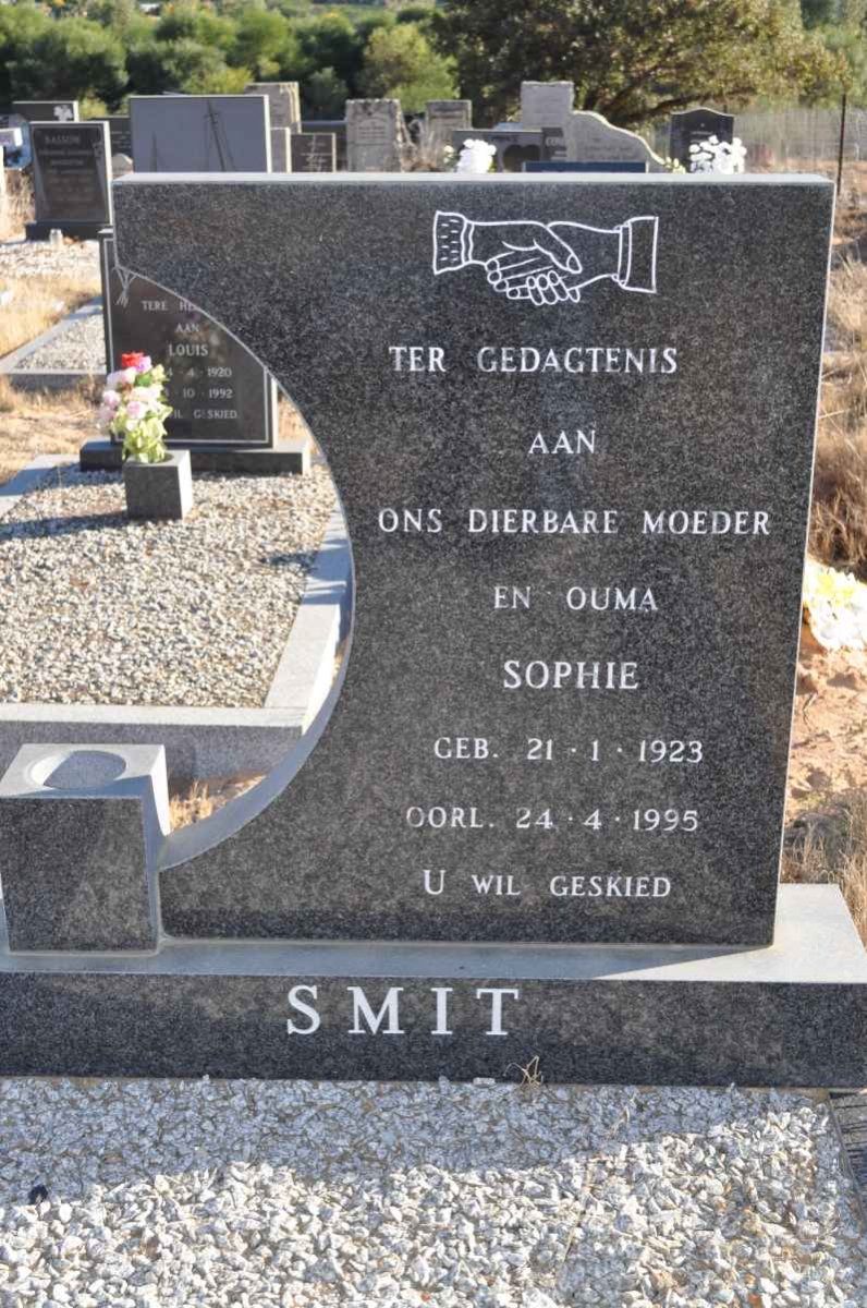 SMIT Sophie 1923-1995